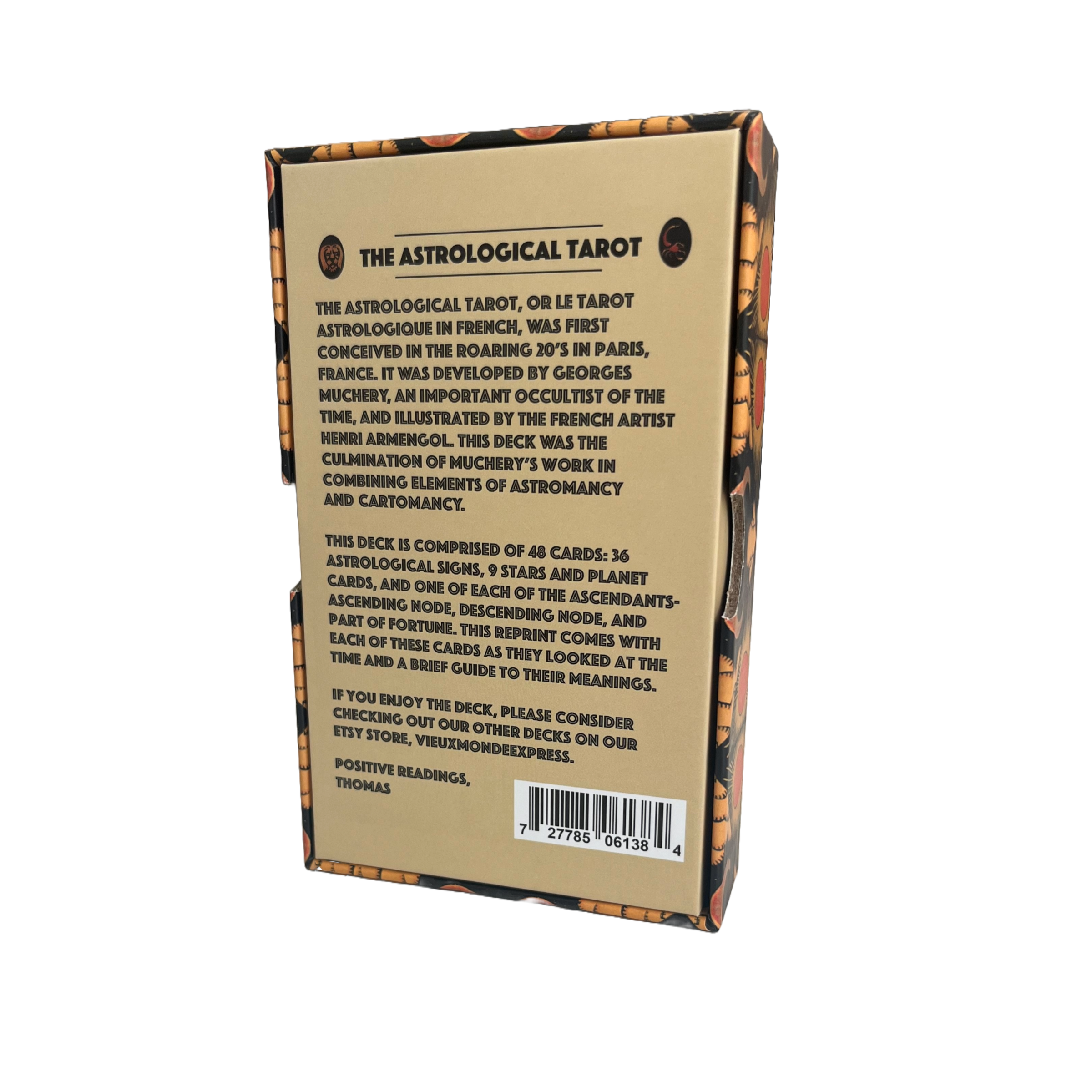 Vieux Monde - Wholesale Tarotkaarten - Astrologisch Tarotdeck met Gidsboek8