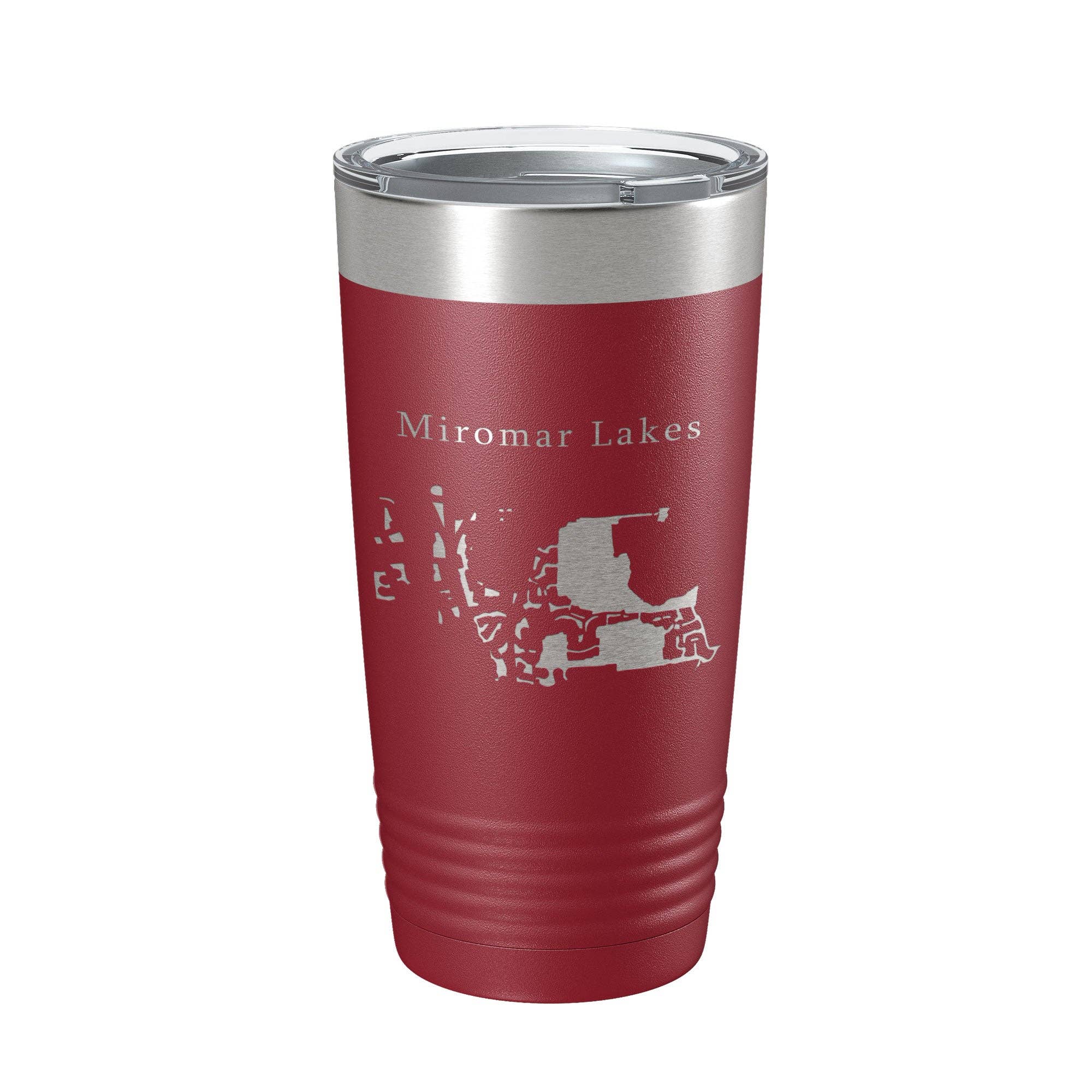 CarveBright - Wholesale Insulated Mug/Tumbler - Miromar Lakes Lake Como Map Tumbler Travel Mug Insulated Laser Engraved Coffee Cup Florida 20 oz16