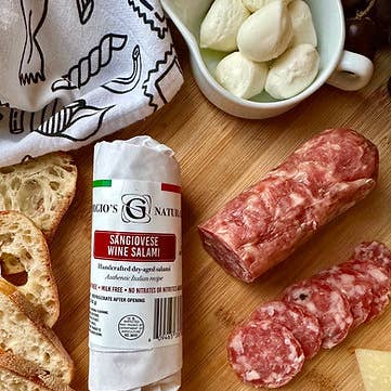 Sangiovese Wine Salami Retail Chub - All Natural and other Purchase Wholesale cerchietti gioiello. Free Returns & Net 60 Terms on Faire trending on Faire.