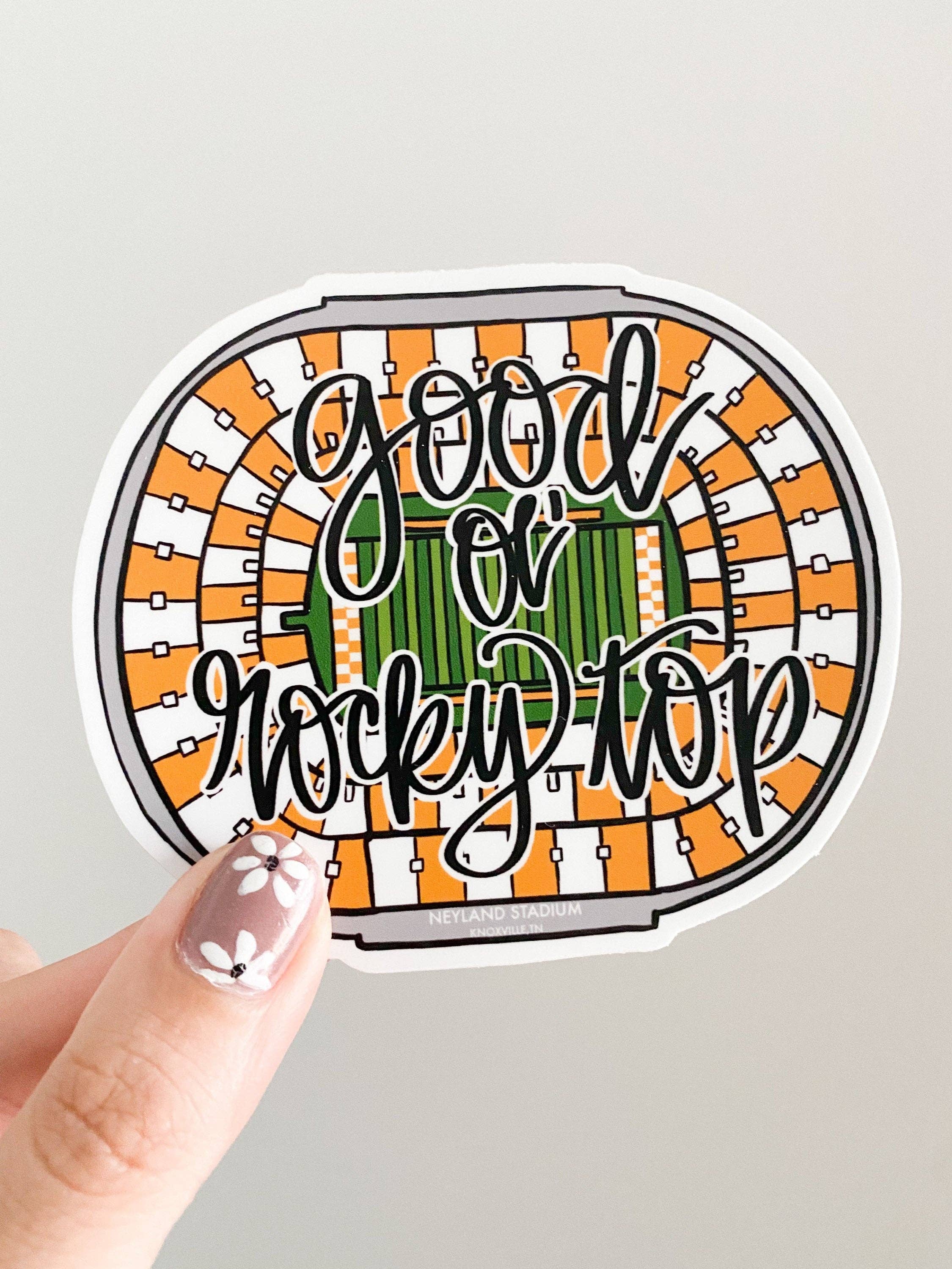 Knoxville, TN Tennessee Stadium sticker - Large 4inx4in for wholesale by Thirteenwinks