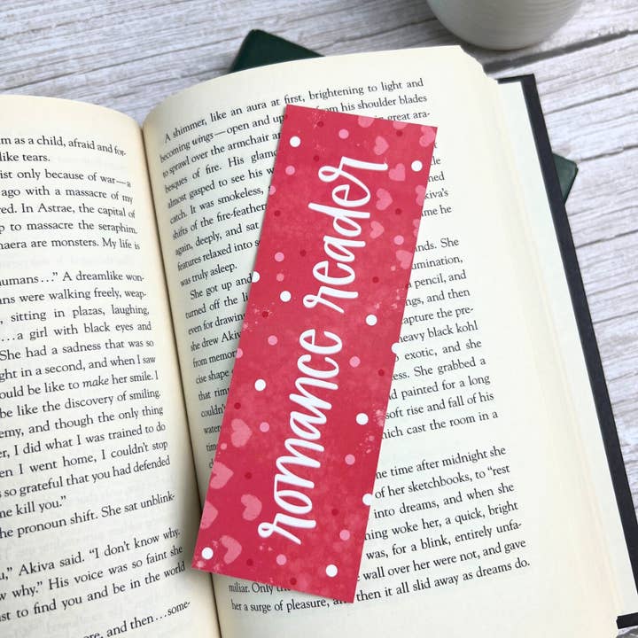 Mav & Molly Designs - Wholesale Bookmark - Romance Reader Bookmark2