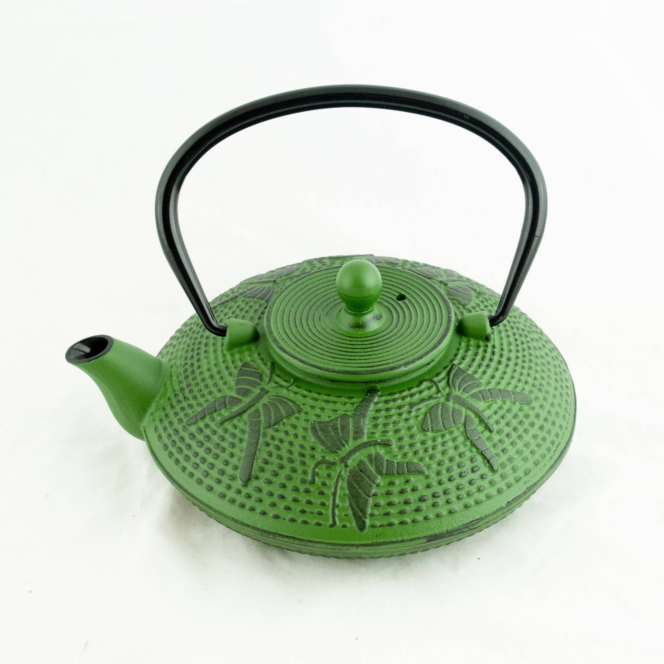Boulder Tea Company - Wholesale Tea Pot - Green Cast Iron Teapot2