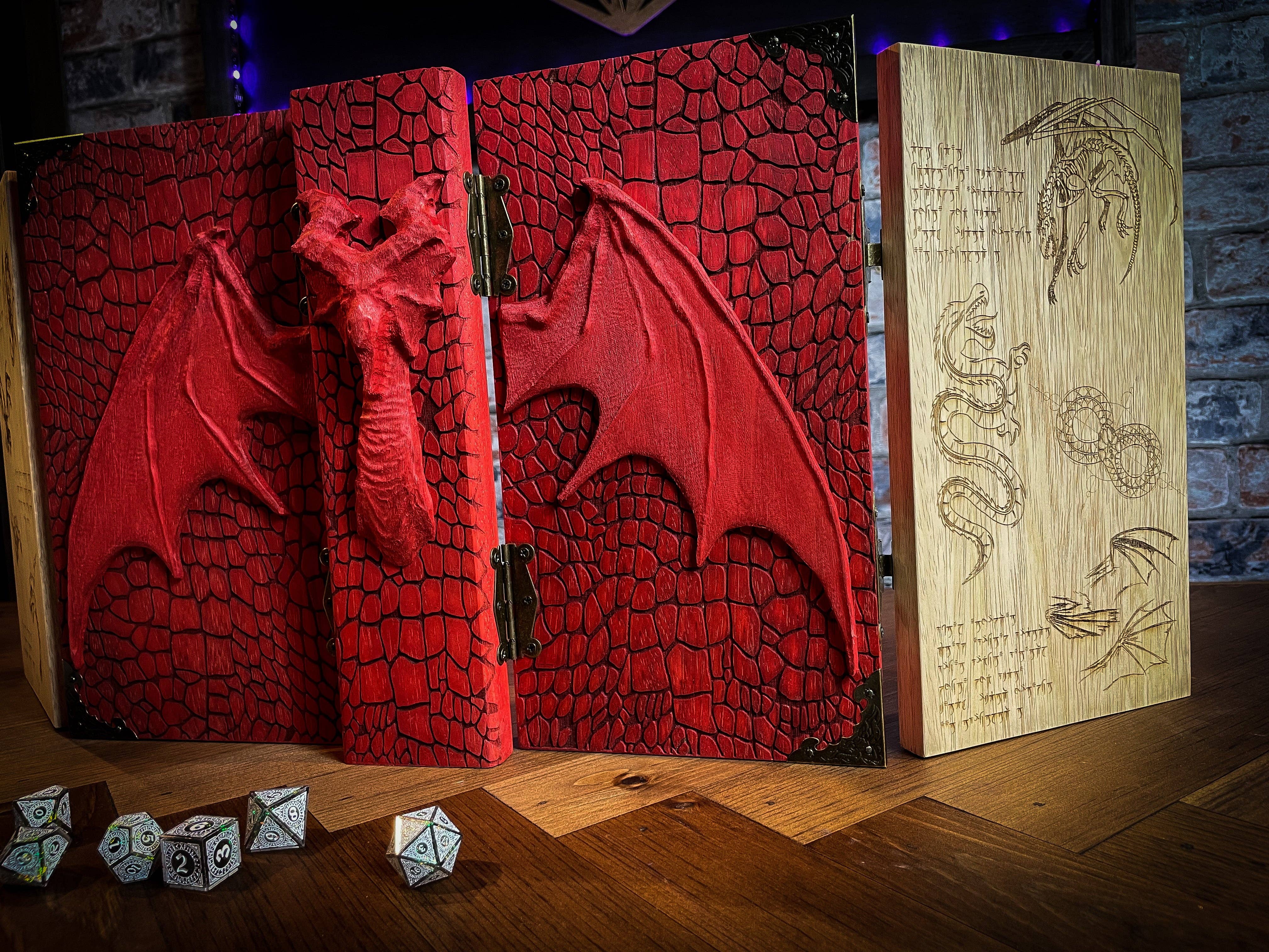 Fandomonium – wholesale Brädspel – Book of The Fire Dragon - Dungeon Master-skärm1