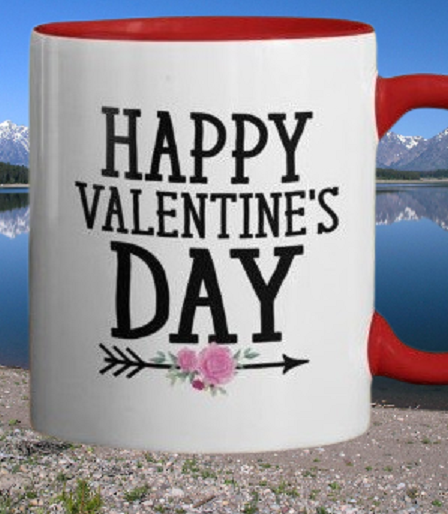 SubliMasterUK - Venta al por mayor Taza - Diseño de Taza ROJA para el Día de San Valentín, apta para lavavajillas, taza de 11 oz3