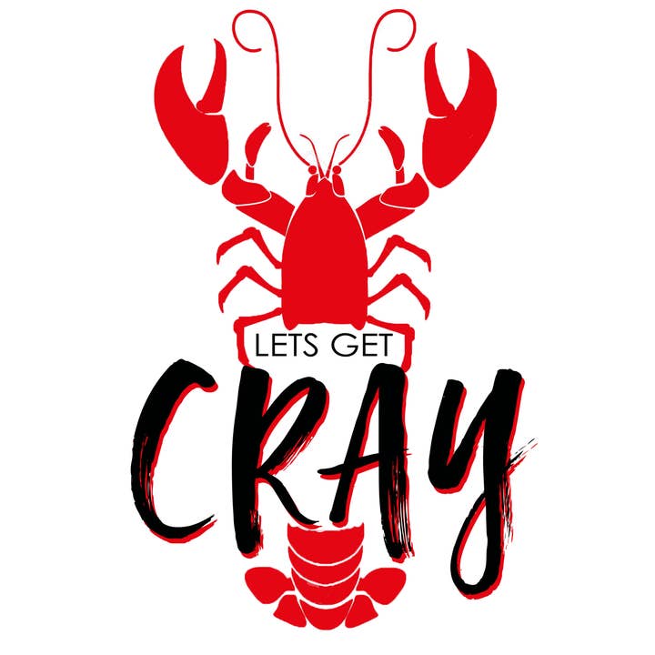 Lad os få Cray, Souvenir Indretning af køkkenviskestykke for engroshandel hos Distinctive Design Wholesale