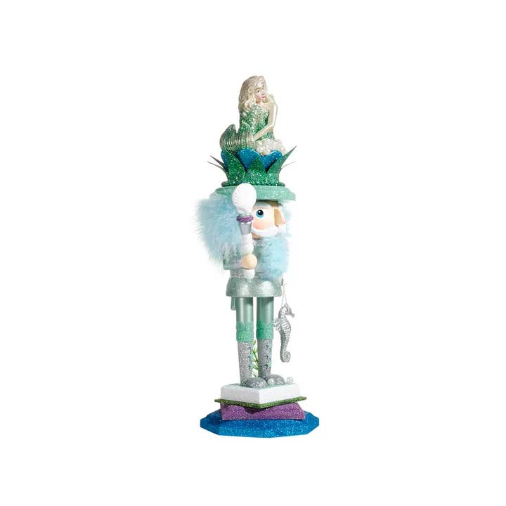 Kurt S. Adler, Inc. - Wholesale Holiday Nutcracker - 17.5"HOLLYWOOD MERMAID KING NUTCRACKER2