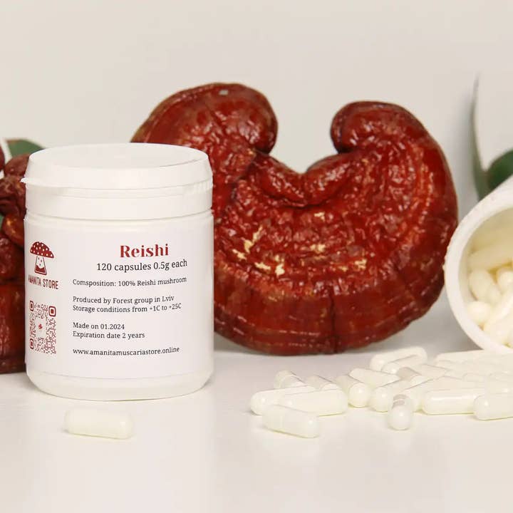 Amantia store - Wholesale Oral Supplement/Vitamin - Reishi capsules1