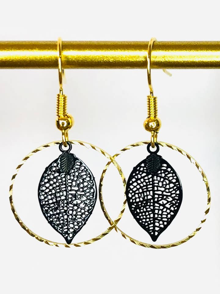 Brincos Asuncion em aço inoxidável por atacado de Lilibellule