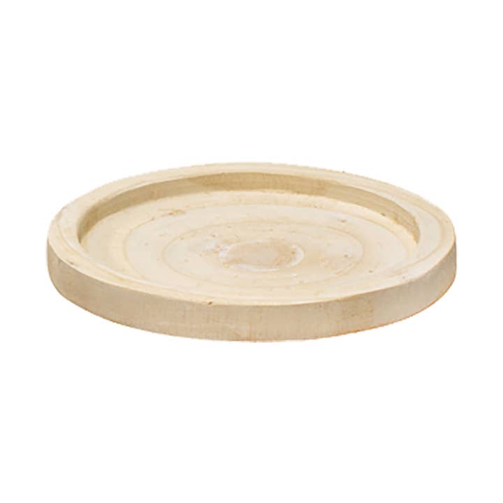 WT Collection - Venta al por mayor Bandejas/platos/boles decorativos - Plato Redondo de Madera Pequeño