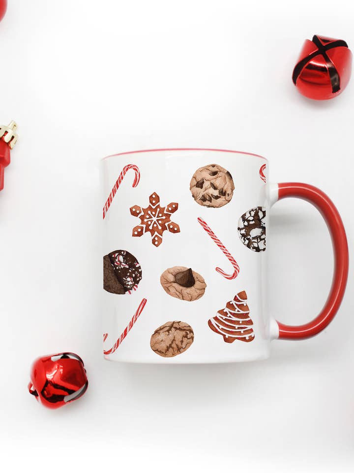 Christmas Sweets Mug for wholesale by Tara Feather Designs