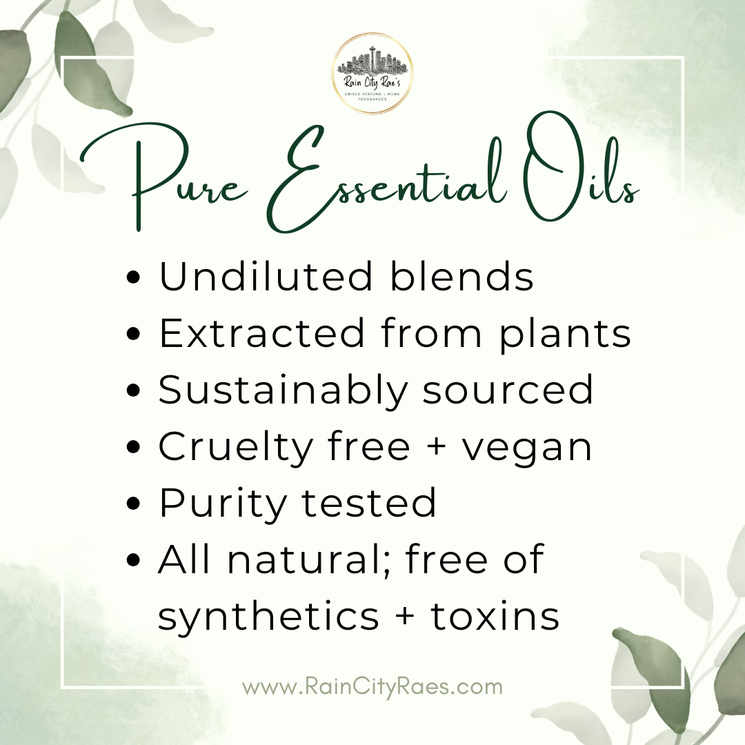 Rain City Rae's - Wholesale Essential Oil - Undiluted Pure Essential Oil Blends 15 ml / .5 oz + Dropper10