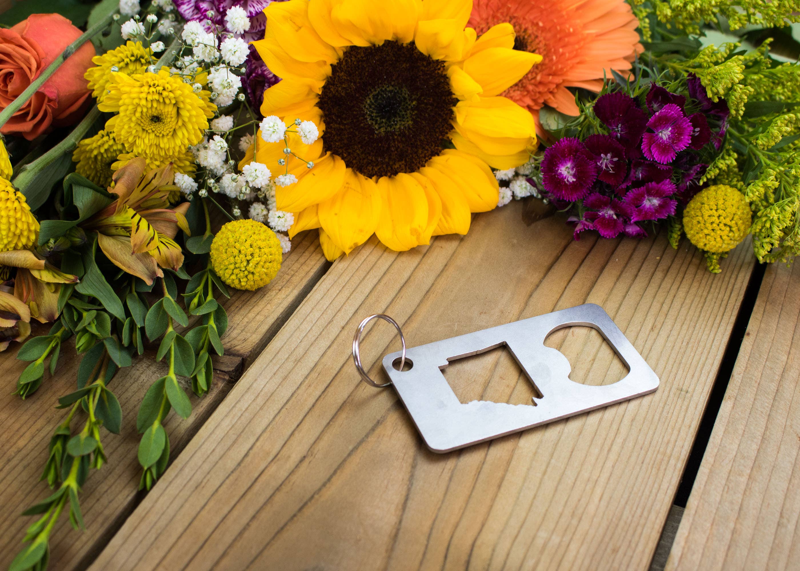 Iron Maid Art - Wholesale Bottle/Wine Opener - Arkansas State Stainless Steel Beer Bottle Opener Gift Bar5