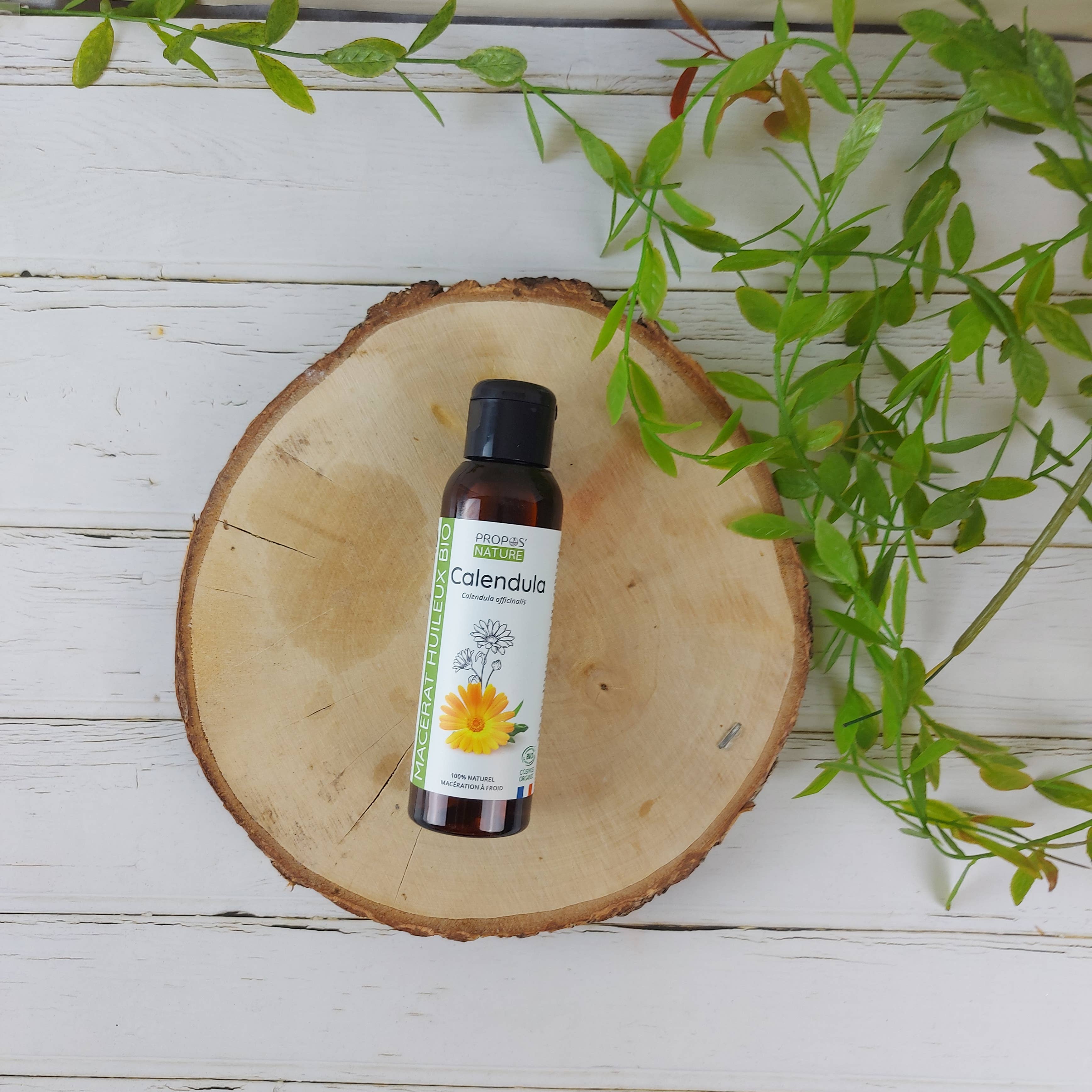 Propos'Nature – Engroshandel Bad/Kropsolie – Økologisk calendulaolie-macerat 50 ml, 100 ml4