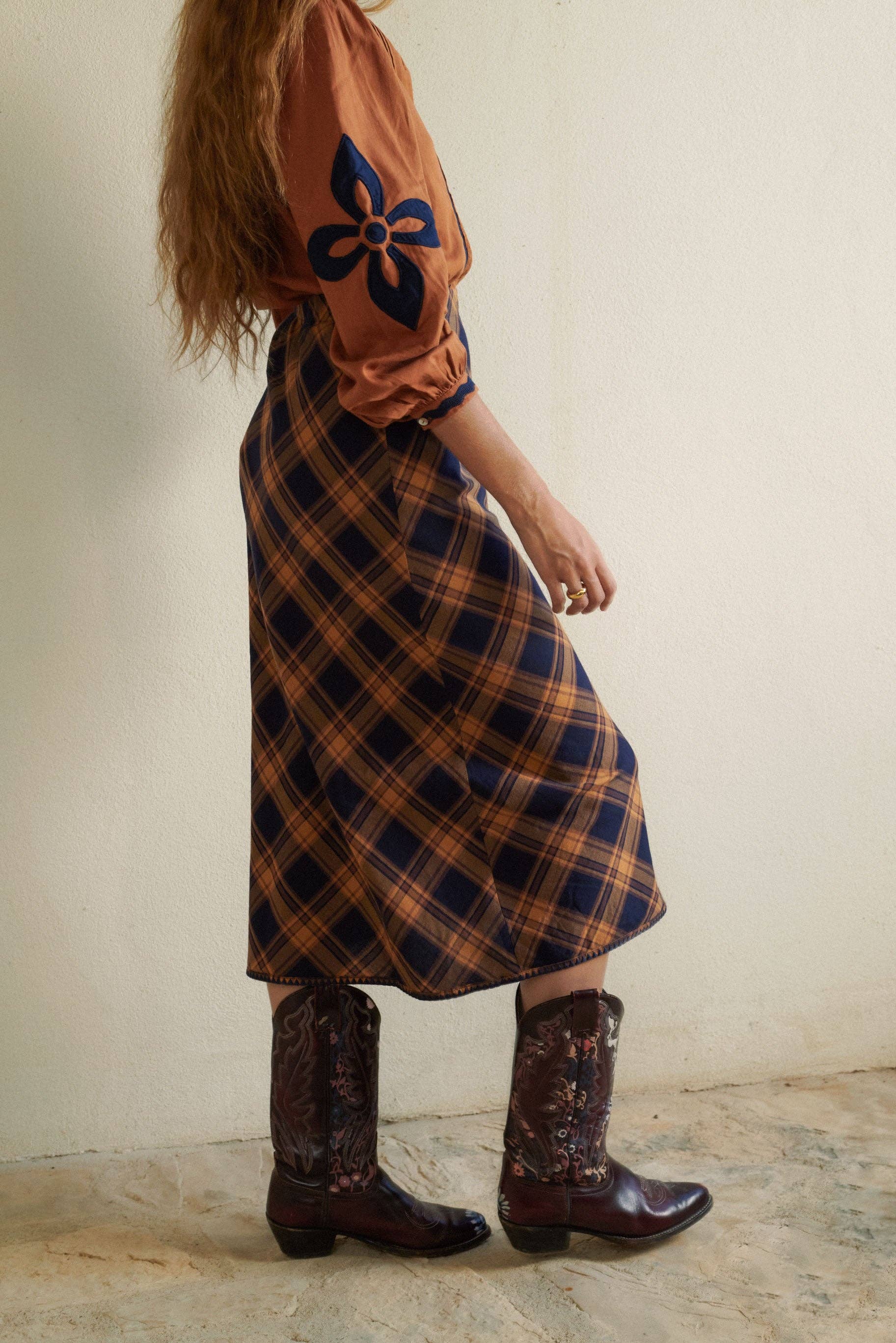 Sonmer Shop USA - Wholesale Button Down Shirt - Women's - Leonor Blouse Caramel2