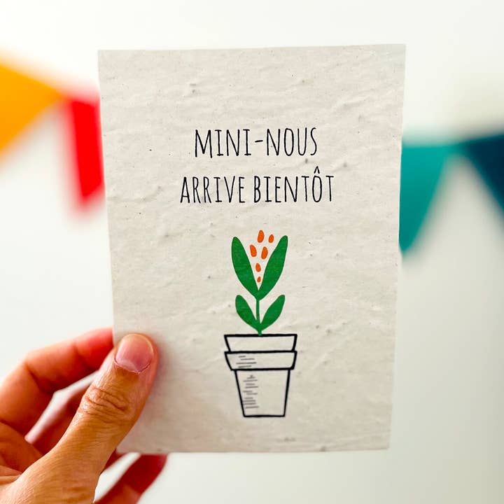 Sochizen - Wholesale Baby Card - Mini is coming to us 0