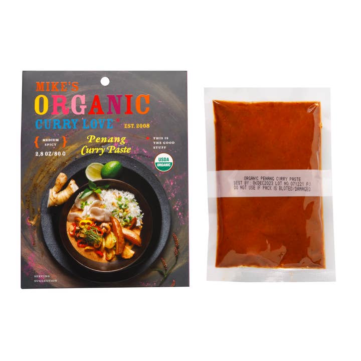 Mike's Organic Curry Love - Wholesale Chili Paste - ORGANIC Penang Curry Paste