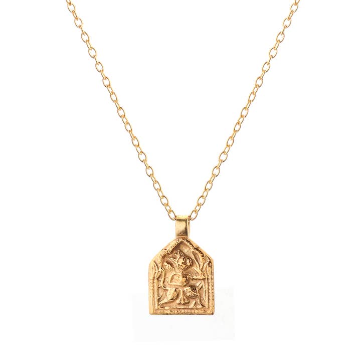 God of Success Charm - Gold - Lord Hanuman - Strength & Energy for wholesale by Goddess Charms