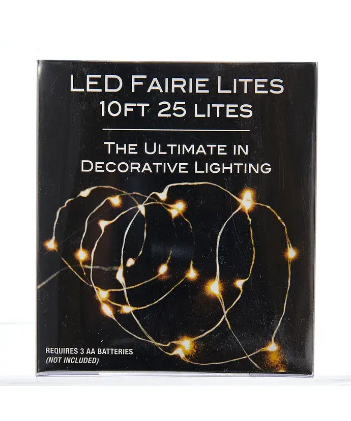 Kurt S. Adler, Inc. - Wholesale String Lights - BATTERY OPERATED LED 25/L WARM WHITE FAIRIE LIGHTS2