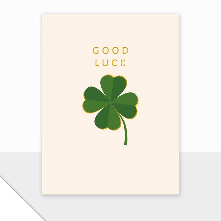 Laura Darrington Design Ltd - Wholesale Good Luck Card - Piccolo Good Luck