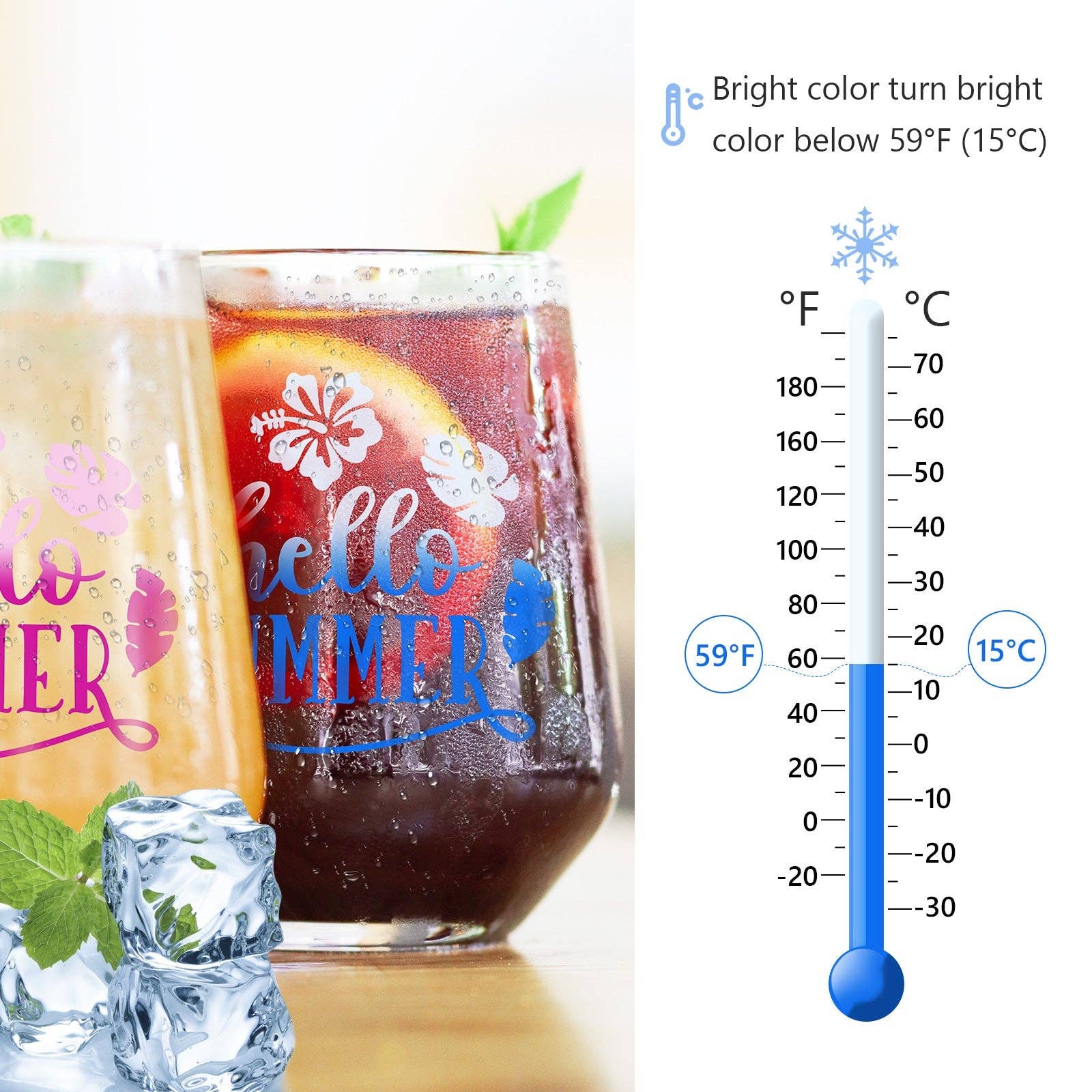 Crafting with CT - Wholesale Craft Supplies - Clear Cold Color Change vinyl 12x12 sheets6