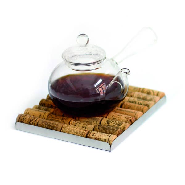 Balvi - Wholesale Tea Pot - Bakus Stainless Steel Trivet