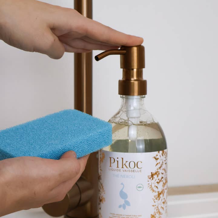 Pikoc - Wholesale Dish Soap - Refillable pump bottle + Thé Néroli Dish Soap – 500 ml2