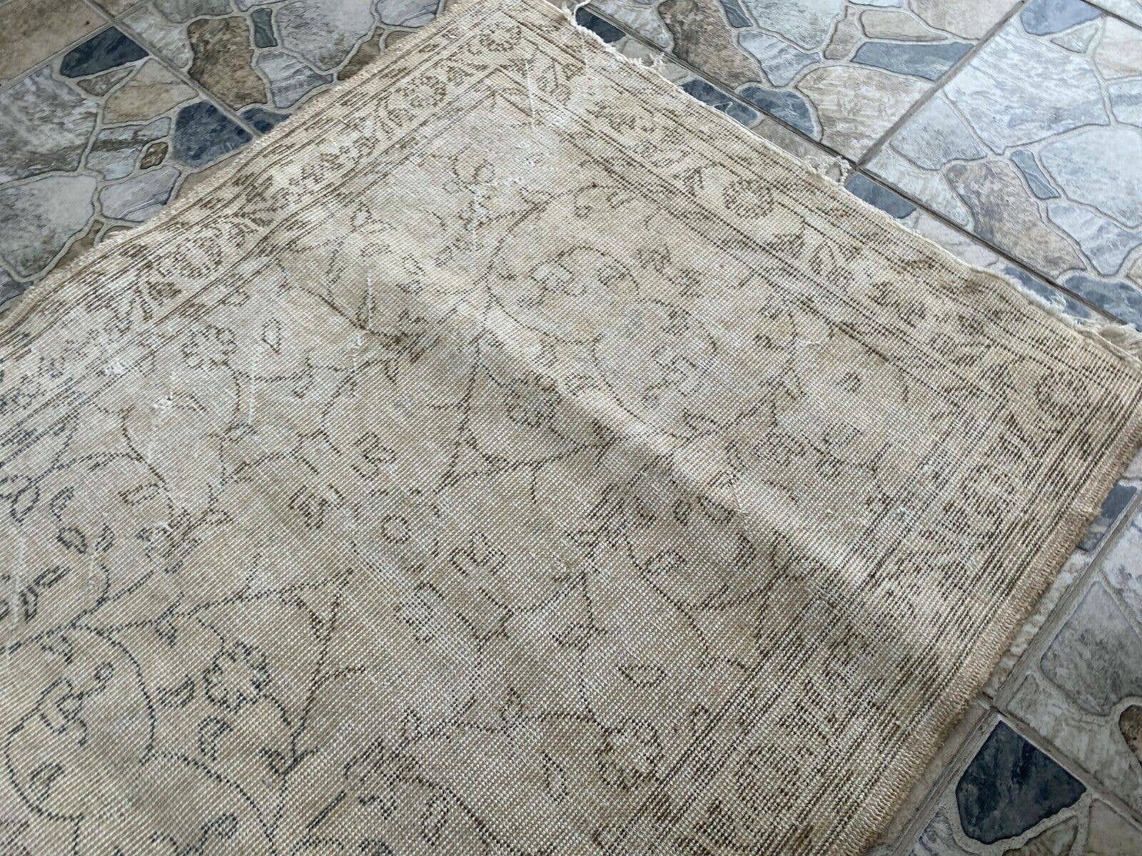 Oushak Rugs - Vendita all'ingrosso Tappeto - Tappeto Oushak Geometrico Vintage in Lana Turca Fatto a Mano5