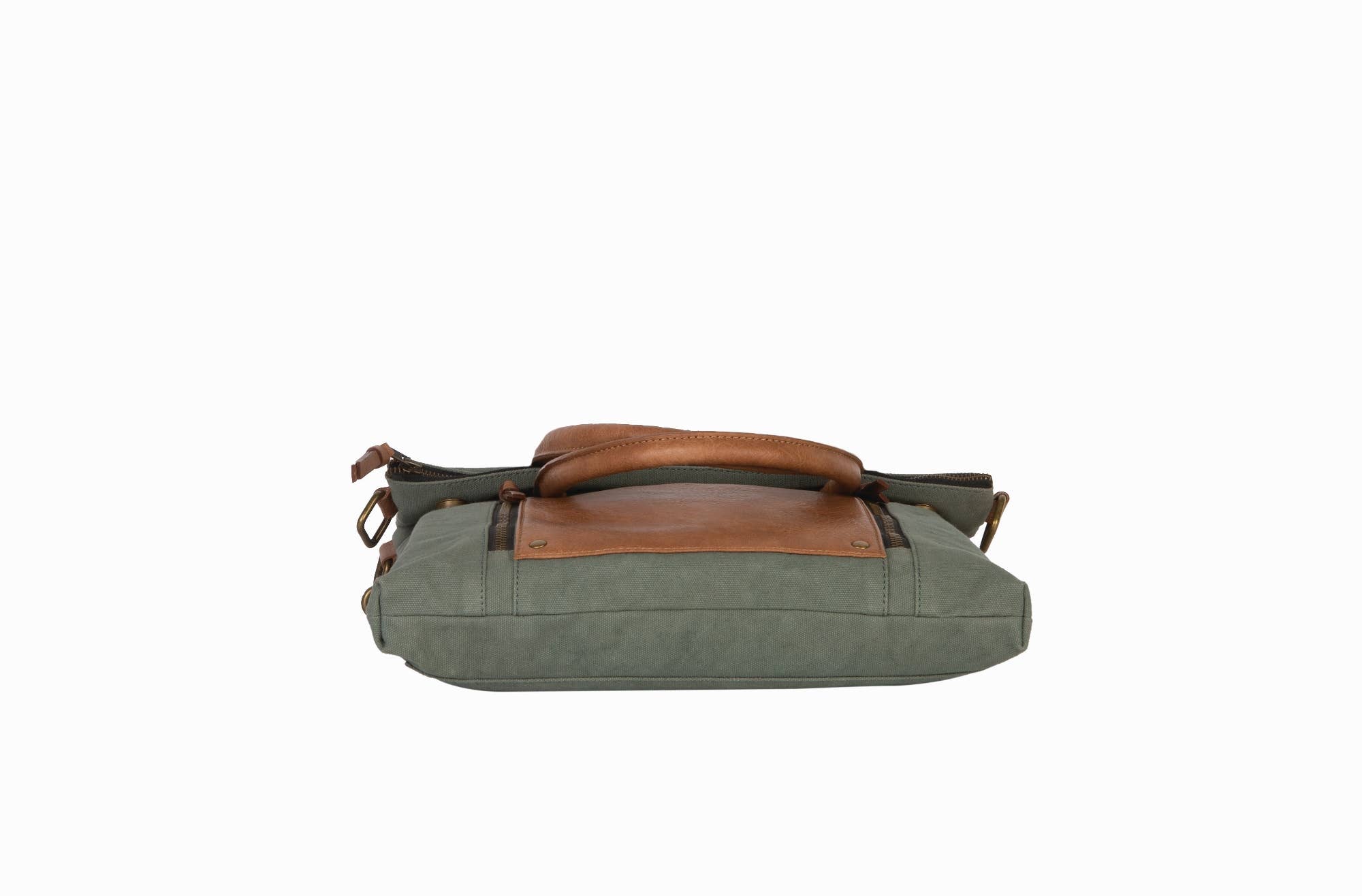 Mona B. - Wholesale Tote Bag - Women's - Fold-Over Aegean Up-Cycled Convertible Women's Tote Bag3