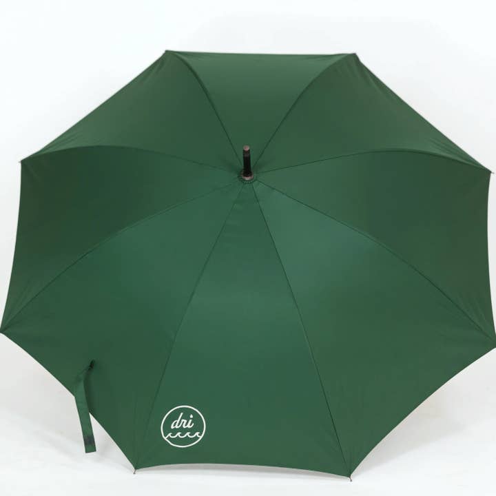 Marine Green Sea-Cycled Umbrella for wholesale by Dri Umbrellas