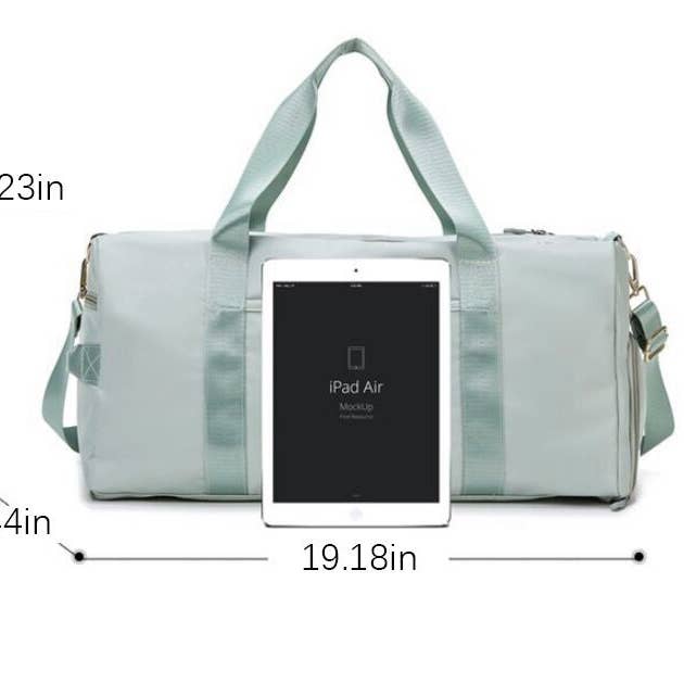 Aspen Rain Boutique - Wholesale Weekender Bag - Women's - Pink gym bag (bag only)13