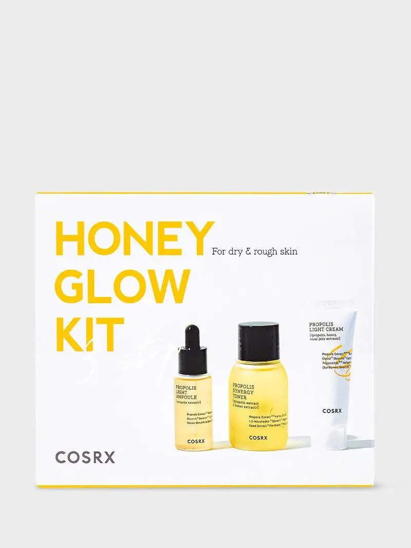 Best Beauty Group - Wholesale Facial Care Set/Kit - COSRX Honey Glow Propolis 3 Step Kit1