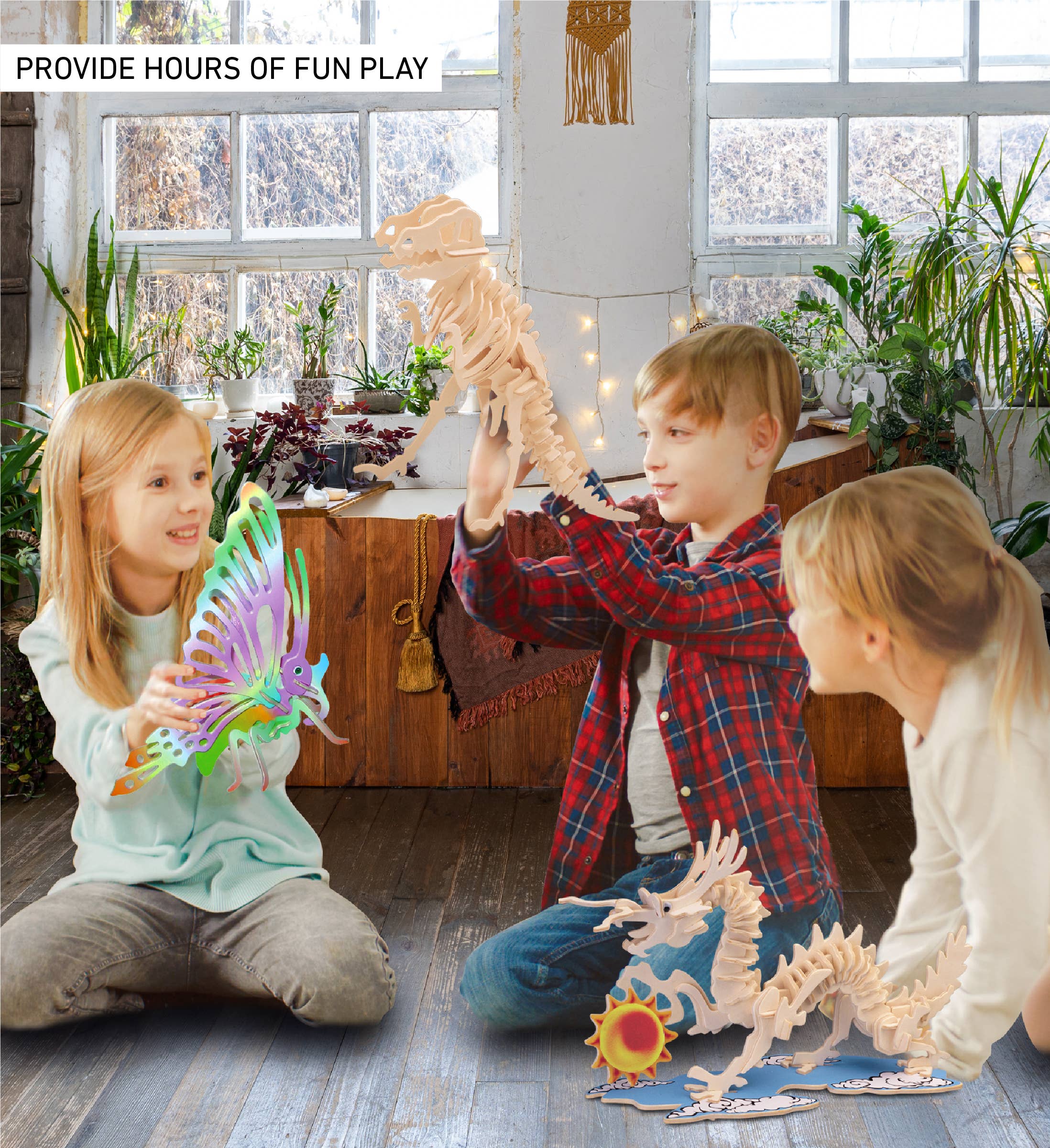 Cota Global – Großhandel Puzzle – Kinder – Beleuchtete 3D-Puzzles - Schmetterling2