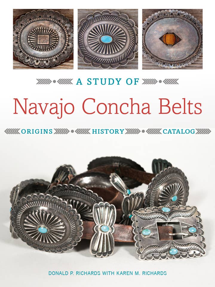 Estudio de Cinturones de Concha Navajo para venta al por mayor de Schiffer Publishing