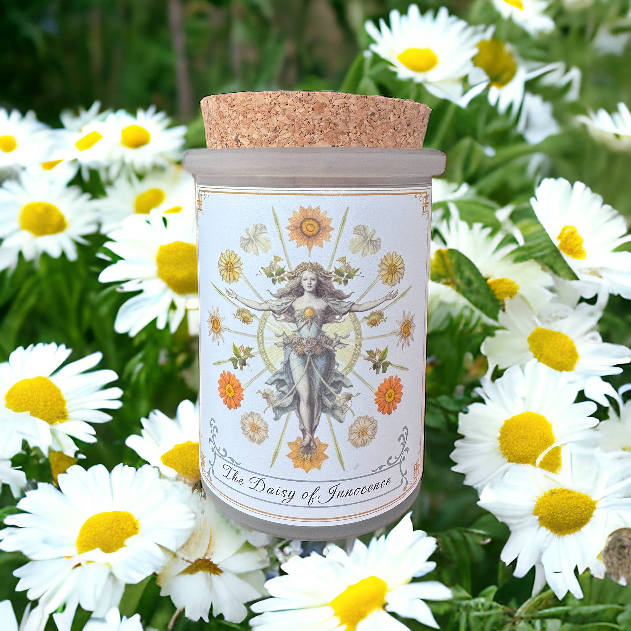 Montana Farmacy – wholesale Jar/filled candle – Flower Power © Candle Vintage Botanical Daisy Victorian6