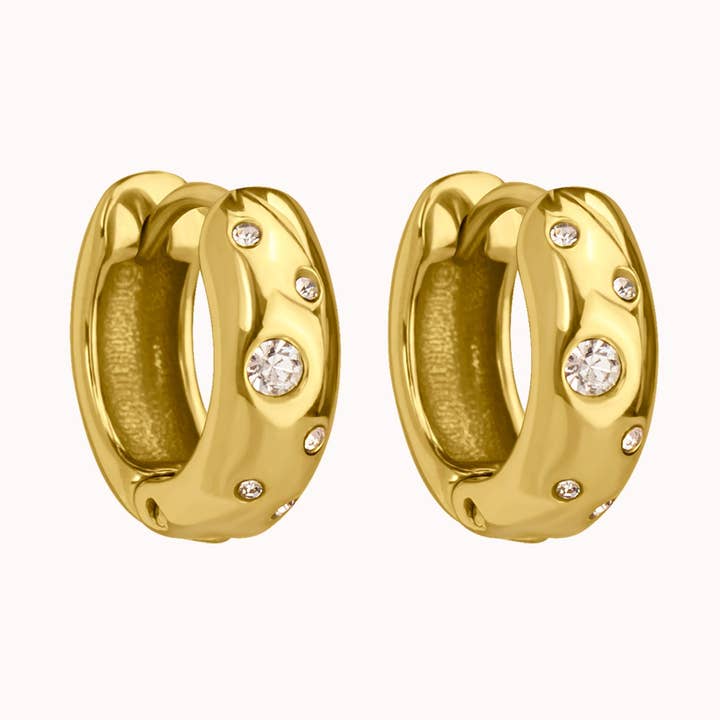 Vega Hoop Earrings for wholesale by CARIS Jewelry