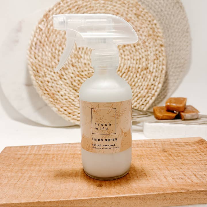 The Fresh Wife Soap Company - Wholesale Linen Spray - Salted Caramel Linen Spray