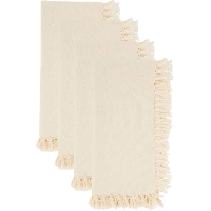 Saro Lifestyle - Wholesale Dinner & Cloth Napkin - Fringed Design Napkin8