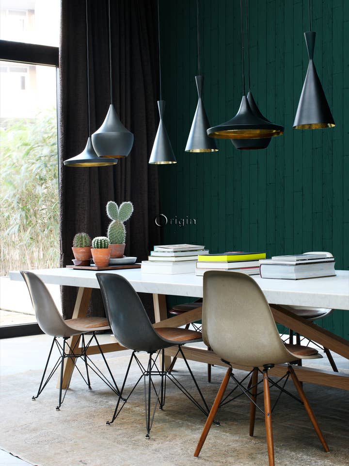 Wallpaper Weathered Wooden Planks for wholesale by The Design Department b.v.