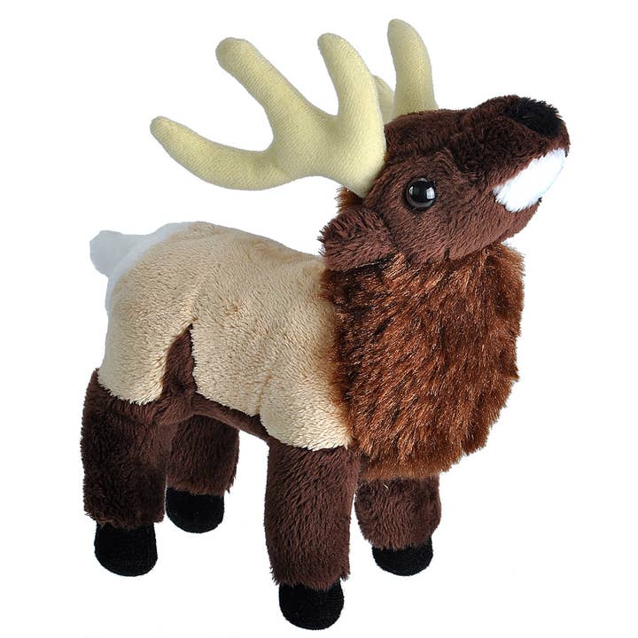 Wild Republic - Wholesale Stuffed/Plush Toy - Kids & Baby - Wild Calls Elk Stuffed Animal W Sound 8"