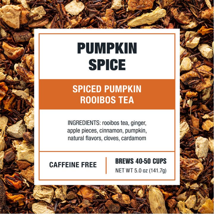 Tiesta Tea Company (loose leaf teas & accessories) - Wholesale Loose Tea - Pumpkin Spice Tea | Spiced Pumpkin Rooibos Loose Leaf2