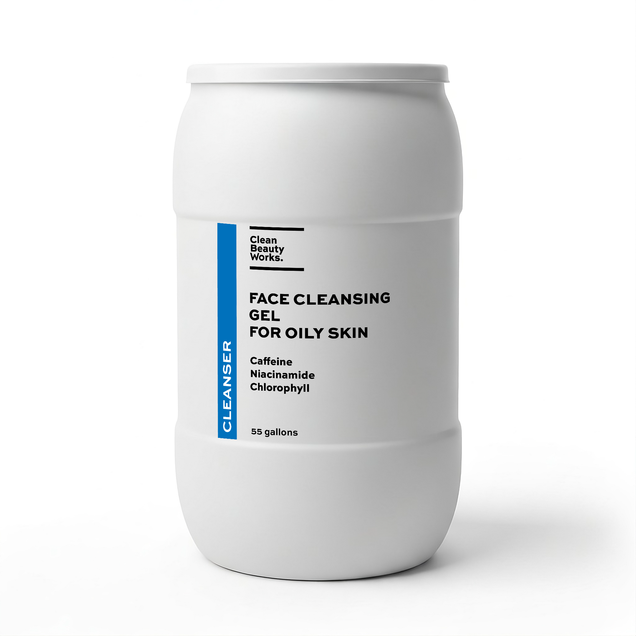 Clean Beauty Works. - Wholesale Facial Cleanser - Balancing Face Cleansing Gel for Oily Skin, Caffeine & Niacinamide5