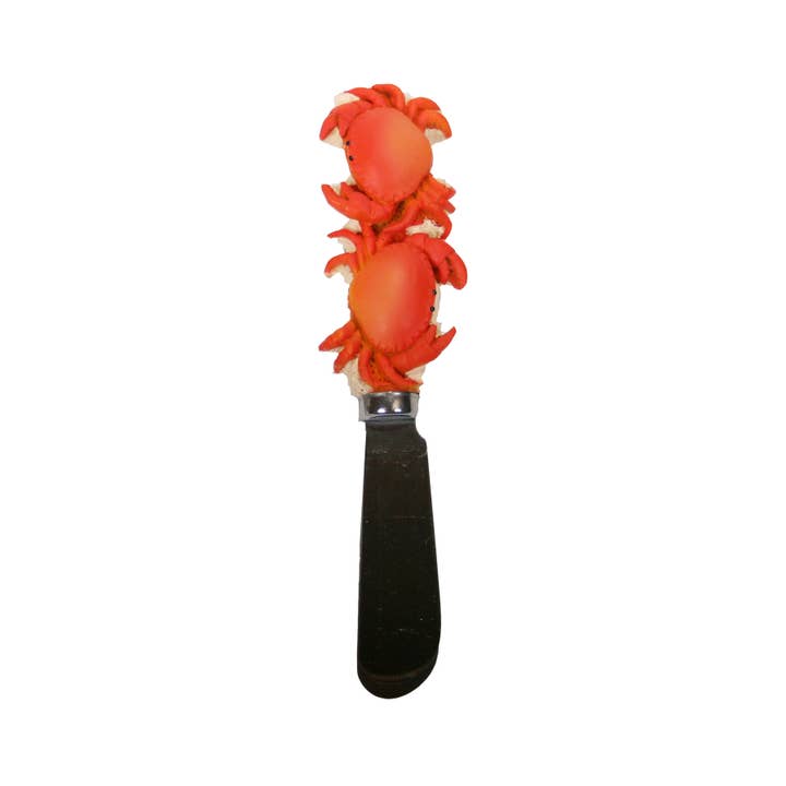 Cheese and Butter Spreader Knife - Crab (Poly) for wholesale by Out of the Woods of Oregon