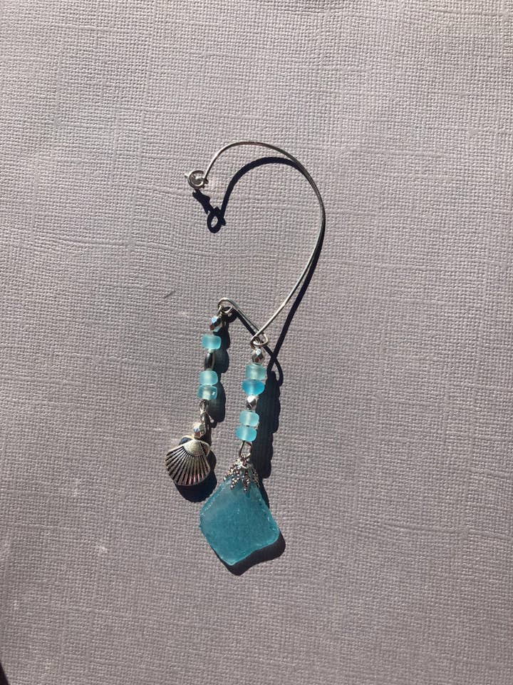 Earwrap seaglass blu per la vendita all'ingrosso da parte di Earwrap