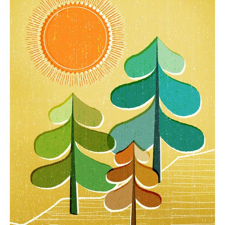 Días de Oro - Impresiones artísticas para venta al por mayor de Robot Candy