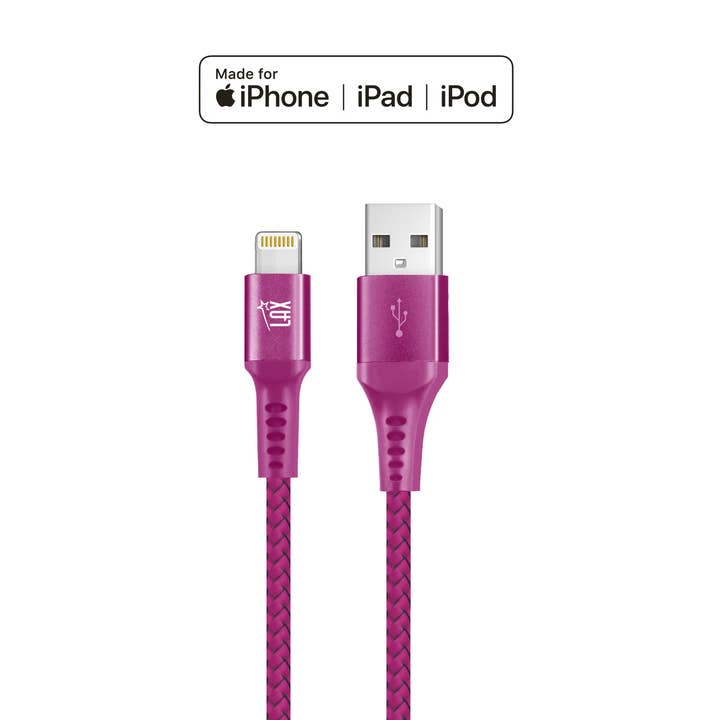 LAX Gadgets - Wholesale Charging Cable - High Speed Certified iP/ipad charging Cables - Retail Pack16