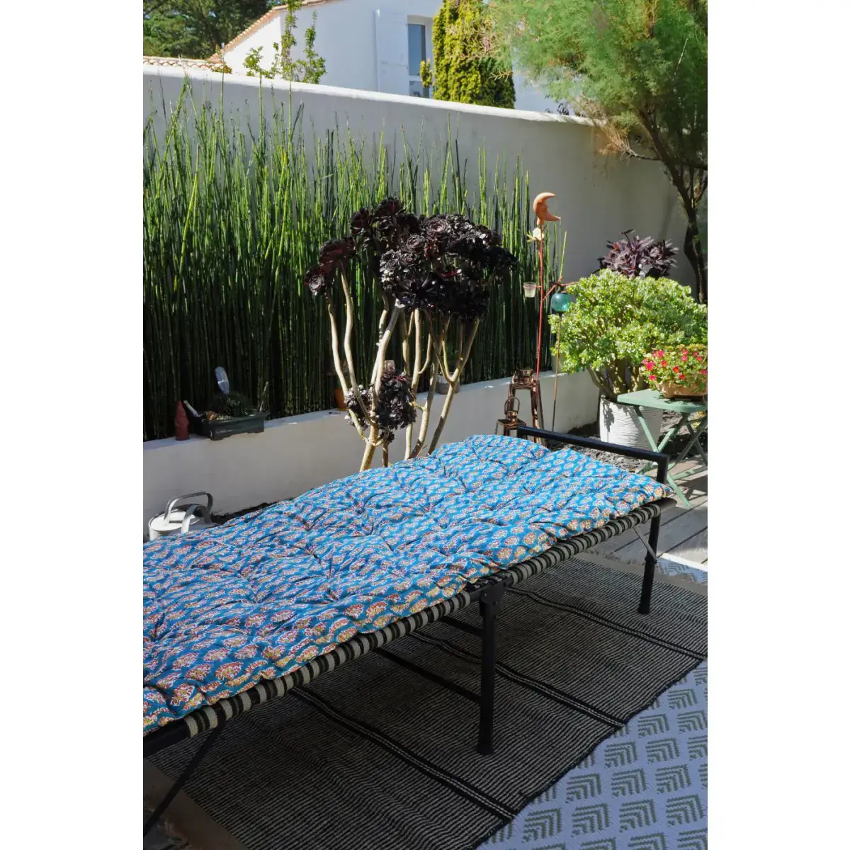 B A O B A B - Maison – wholesale Chair/sofa slipcover – Sofacover ZEN with tie in Celestial printed cotton poplin2