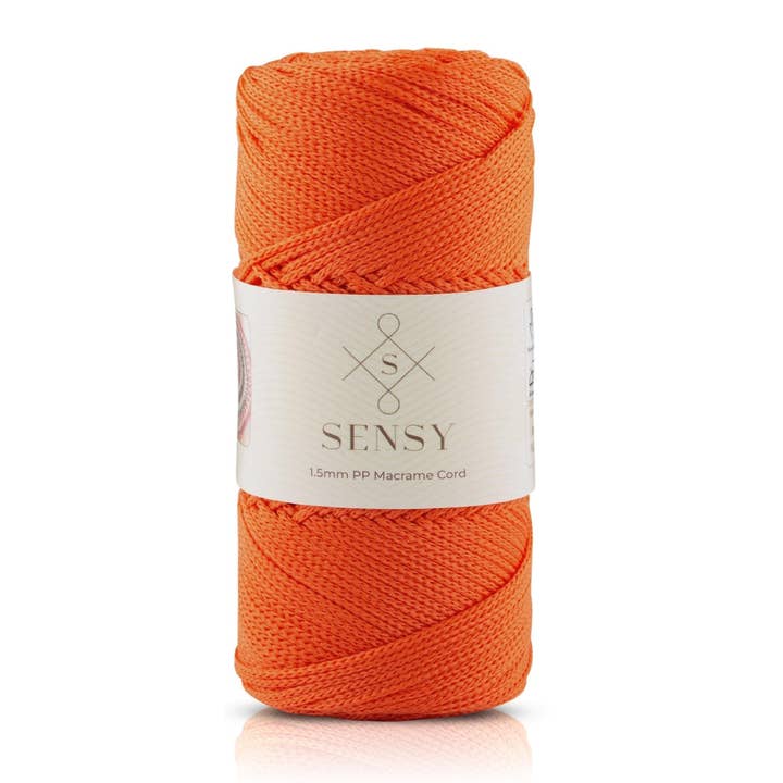 Sensy - Wholesale Craft supplies - Sensy Premium 1.5mm - 164 yards 100% Polyester Macrame Cord13
