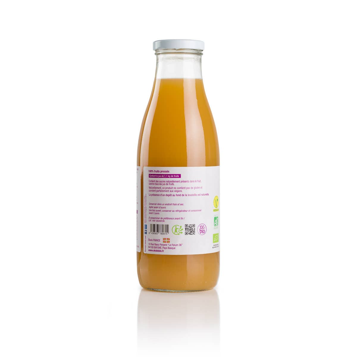 ekolo - Wholesale Fruit Juice - Apple and Passion Fruit Juice, 6 pcs x 750ml2