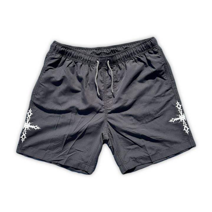 Lovely Death Dreams – zwemshorts met grafische print voor wholesale door Lovely Death Dreams