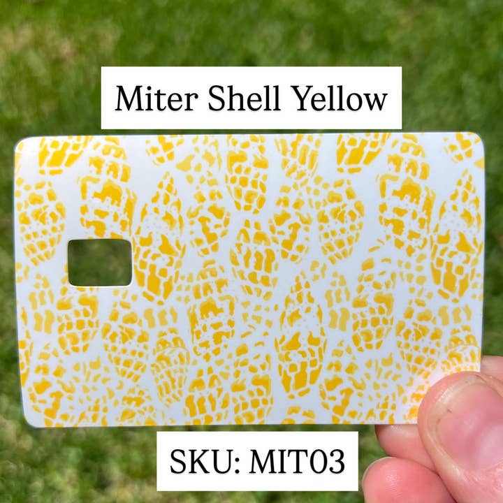 Shelloha Treasures - Wholesale Phone & Laptop Stickers - Card Skins - Miter Shell Options2